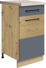 Unteres schmales Element Infinity 2D 40 - grau