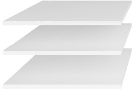 Regalset (3 Stück) für Kleiderschrank Denver