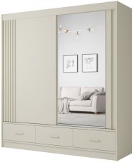 Kleiderschrank mit Schiebetüren Canada CA-31-20 - 200 cm - Kaschmir