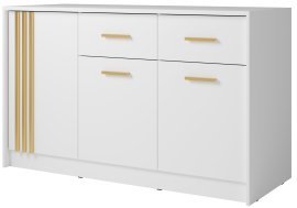 Kommode Canada CD-25 – Weiß/Gold