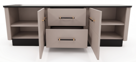 Fadome - TV-Kommode Santo SA/4 – 2T2L