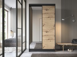 Garderobenschrank Esville II mit Spiegel