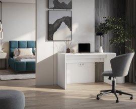 Schreibtisch Nevy 120 cm - weiß