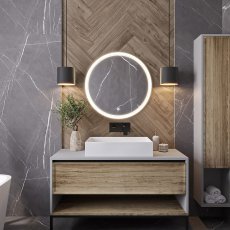 LED Spiegel Orandiu L - 60x60cm