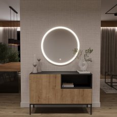 LED Spiegel Orandiu L - 80x80cm