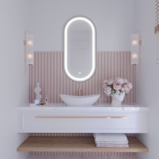 LED Spiegel Robienti L - 50x100cm