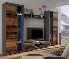 Wohnzimmer Rumba - Vintage/Matera