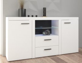 Kommode Rumba - weiß RUMBAWH20 2F 2S