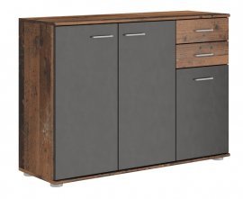 Kommode Mike - Matera/Vintage MIKE-1 3T 2S
