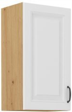 Oberelement Stilo - weiß/Artisan Eiche - 40 cm G-72 1F