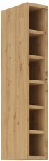 Element mit Regalen Stolarz - Artisan Eiche - 15 cm G-90 OTW