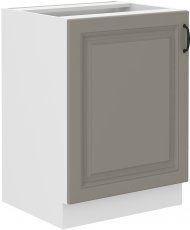 Unteres Element Stilo - сlaygrey/weiß - 60 cm D 1F BB