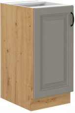 Unteres Element Stilo - сlaygrey/artisan Eiche - 40 cm D 1F BB