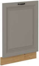 Tür für Einbau-Geschirrspüler Stilo - сlaygrey/artisan Eiche - ZM 71,3x59,6 cm