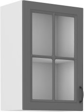 Oberelement Stilo - dustgrey/weiß - 40 cm GS-72 1F
