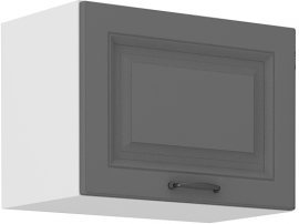 Oberelement Stilo - staubgrau/weiß - 50 cm GU-36 1F