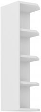 Oberes Eckelement Stilo - weiß - 30 cm G-90 ZAK