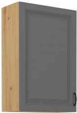 Oberelement Stilo - dustgrey/Artisan Eiche - 60 cm G-90 1F
