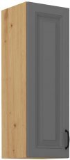 Oberelement Stilo - dustgrey/Artisan Eiche - 40 cm G-90 1F