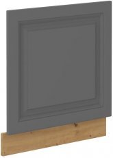 Tür für Einbaugeschirrspüler Stilo - dustgrey/artisan eiche - ZM 570x596 cm