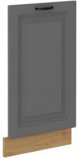 Tür für Einbaugeschirrspüler Stilo - dustgrey/artisan Eiche - ZM 713x446 cm