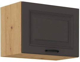 Oberelement Stilo - grau/Artisan Eiche - 50 cm GU-36 1F