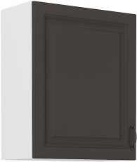 Oberelement Stilo - grau/weiß - 60 cm G-72 2F
