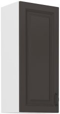 Oberelement Stilo - grau/weiß - 40 cm G-90 2F