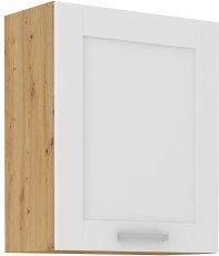 Oberelement Luna - weiß/Artisan Eiche - 60 cm G-72 1F