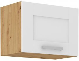 Oberelement Luna - weiß/Artisan Eiche - 50 cm GU-36 1F