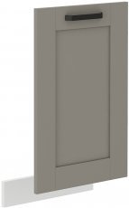 Tür für Einbaugeschirrspüler Luna - claygrey/weiß - ZM 71,3x44,6 cm
