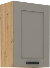 Oberelement Luna - claygrey/Artisan Eiche - 50 cm G-72 1F
