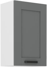 Oberelement Luna - staubgrau/weiß - 45 cm G-72 1F