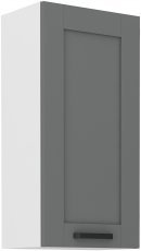Gorner Eckelement Luna - staubgrau/weiß - 45 cm G-90 1F