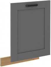 Tür für Einbaugeschirrspüler Luna - dustgrey/Artisan Eiche - ZM 71,3x59,6 cm