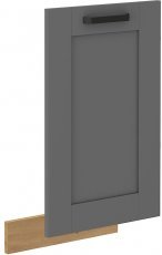 Tür für Einbaugeschirrspüler Luna - dustgrey/Artisan Eiche - ZM 71,3x44,6 cm