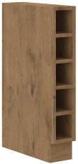 Unteres Element mit Regalen Tischler - 15 D OTW BB - Eiche Lancelot 