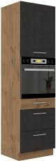 Hoher Schrank für Einbaubackofen Vigo - Matera - 60 cm DPS-210 3S 1F
