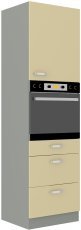 Hoher Schrank für Einbaubackofen Karmen - 60 cm DPS-210 3S 1F