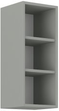 Oberelement mit Regalen Stolarz - grau - 30 cm G-72 OTW