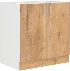 Unteres Element Sara - Lefkas Eiche - 80 cm ZL 2F BB