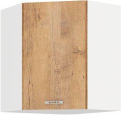 Oberes Eckelement Sara - Lefkas Eiche - 60/60 cm NAR G-72