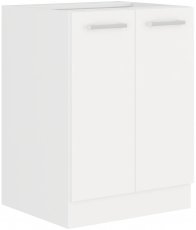 Unteres Element Eko weiß - 60 cm D 2F BB