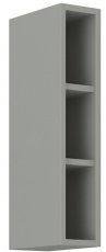 Oberelement mit Regalen Stolarz - grau - 15 cm G-72 OTW