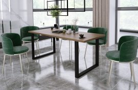 Esszimmertisch Imperial - 138x90 cm - Eiche Lancelot