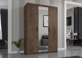 Schrank mit Spiegel Elena DL03 - Eiche Lefkas