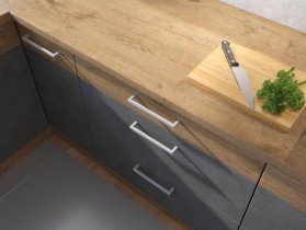 Stolarz Lempert - Küchenarbeitsplatte 28x1200 mm - 1600 mm - Eiche Lancelot