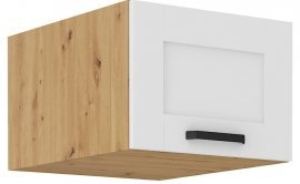 Oberelement Luna - weiß/Artisan Eiche - 50 cm NAGU-36 1F