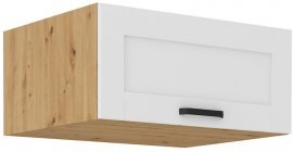 Oberelement Luna - weiß/Artisan Eiche - 80 cm NAGU-36 1F