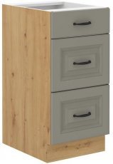 Unteres Element Stilo - сlaygrey/artisan Eiche - 40 cm D 3S BB